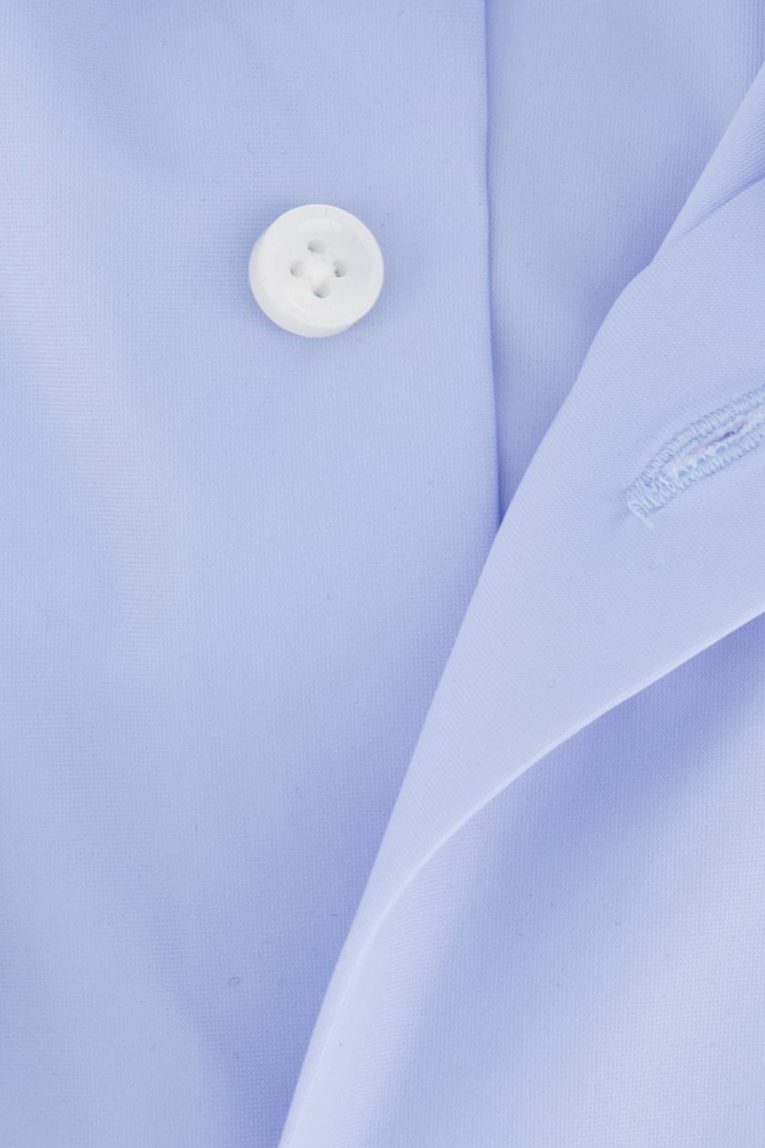 Hugo Boss business overhemd slim fit lichtblauw effen extra lange mouwen