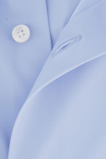Hugo Boss business overhemd slim fit lichtblauw effen button-down kraag