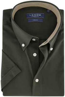 Ledub Ledub overhemd groen geprint