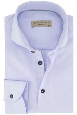 John Miller John Miller business overhemd slim fit lichtblauw effen katoen strijkvrij