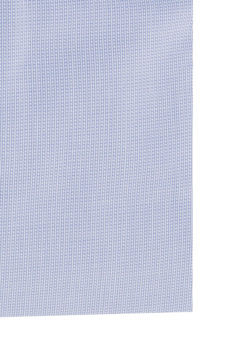 John Miller zakelijk overhemd lichtblauw 100% katoen slim fit