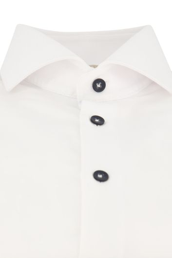John Miller business overhemd Tailored fit wit katoen