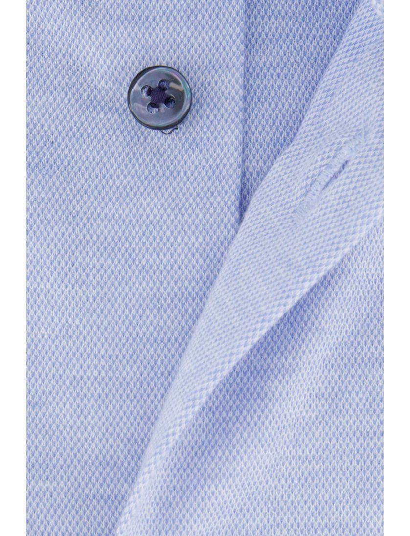 Desoto business overhemd lichtblauw effen katoen slim fit