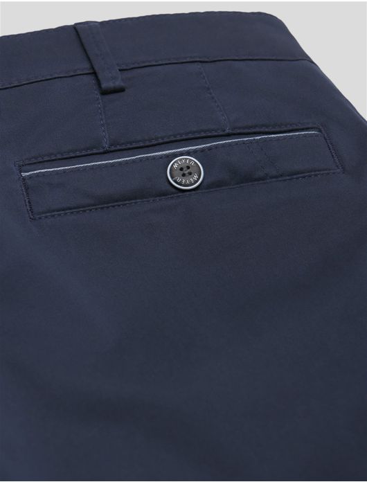 katoenen broek donkerblauw Meyer New York