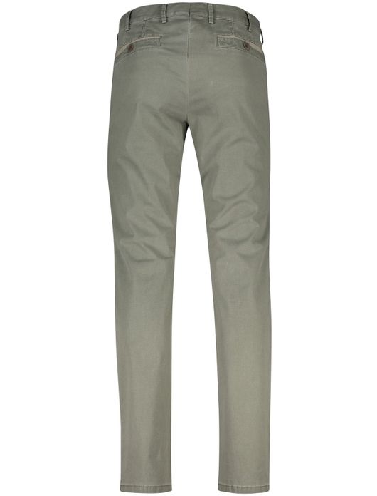 Meyer Pantalon katoen groen chino
