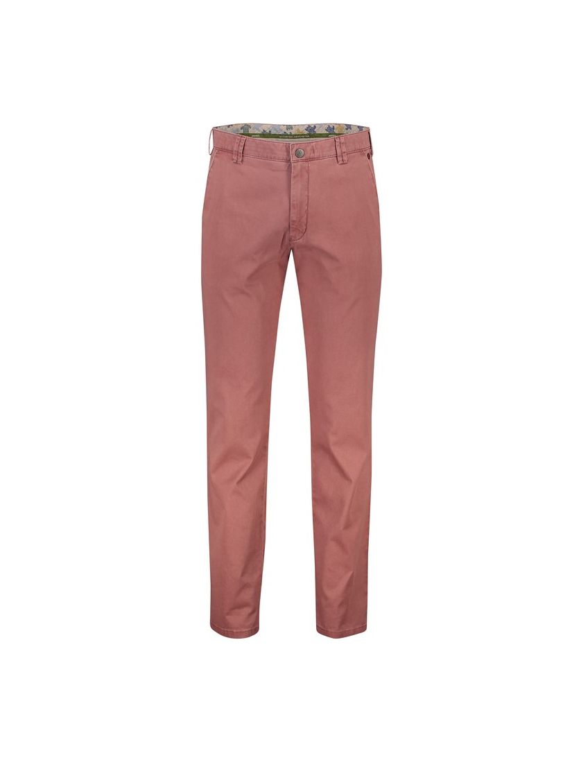5-pocket Meyer broek New York rood effen katoen