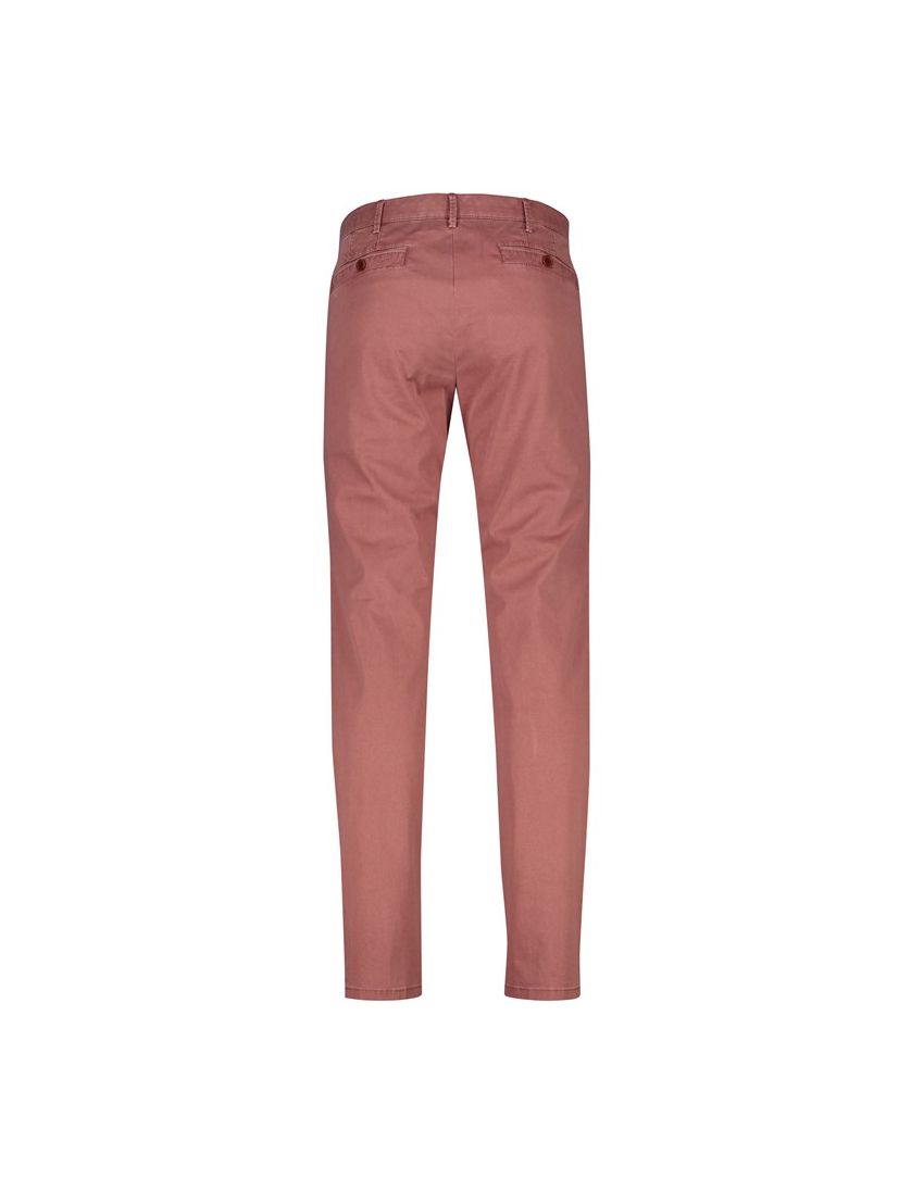 5-pocket Meyer broek New York rood effen katoen