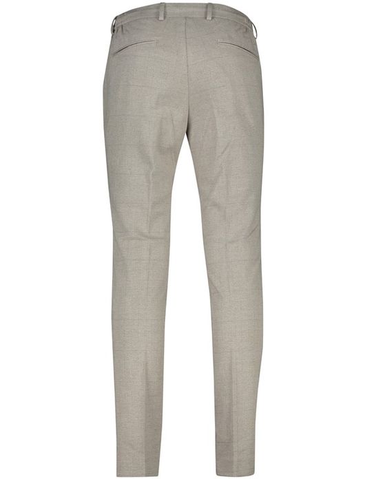 Born With Appetite chino beige geruit