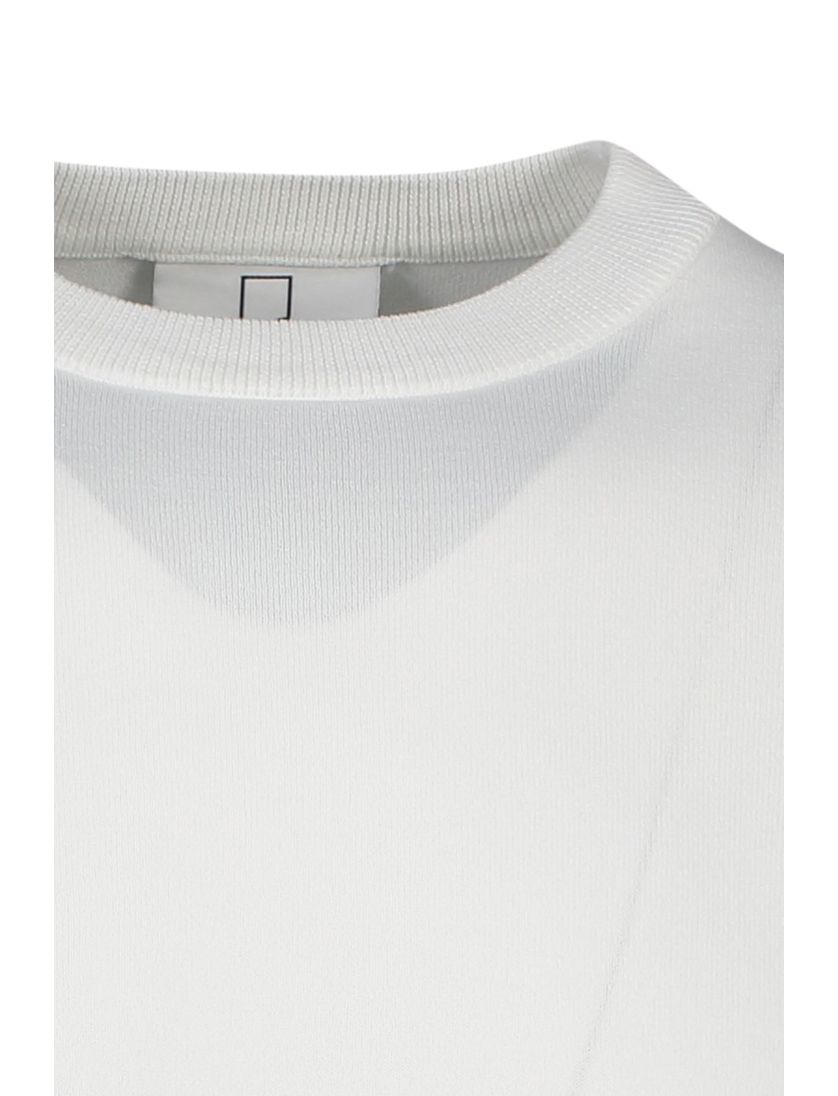 Born With Appetite polo wit effen normale fit mouwzak