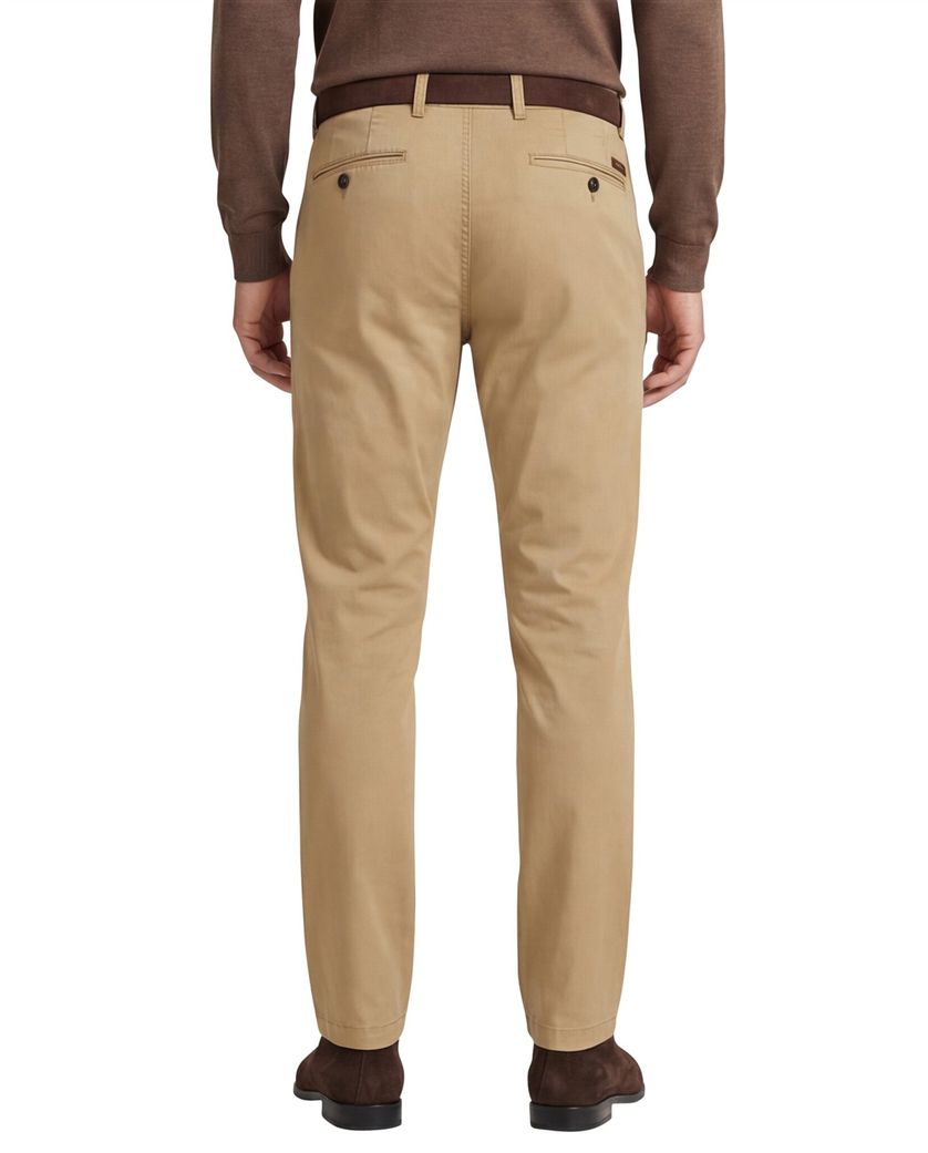 Gardeur Pantalon katoen lichtbruin
