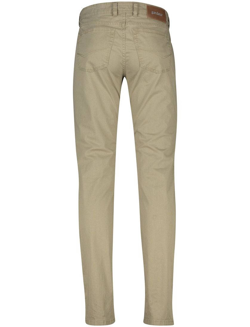 Gardeur broek 5-p khaki modern fit