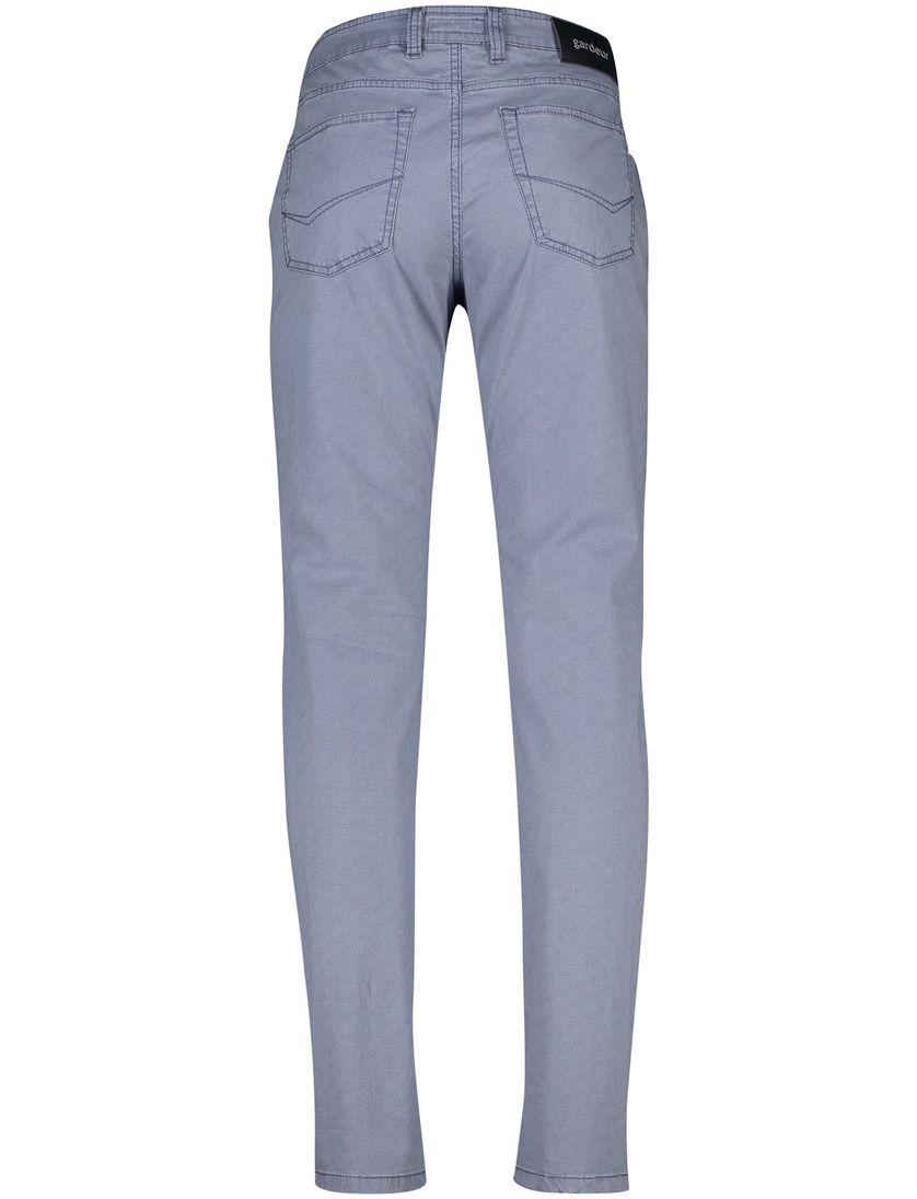 Gardeur broek 5-p lichtblauw modern fit