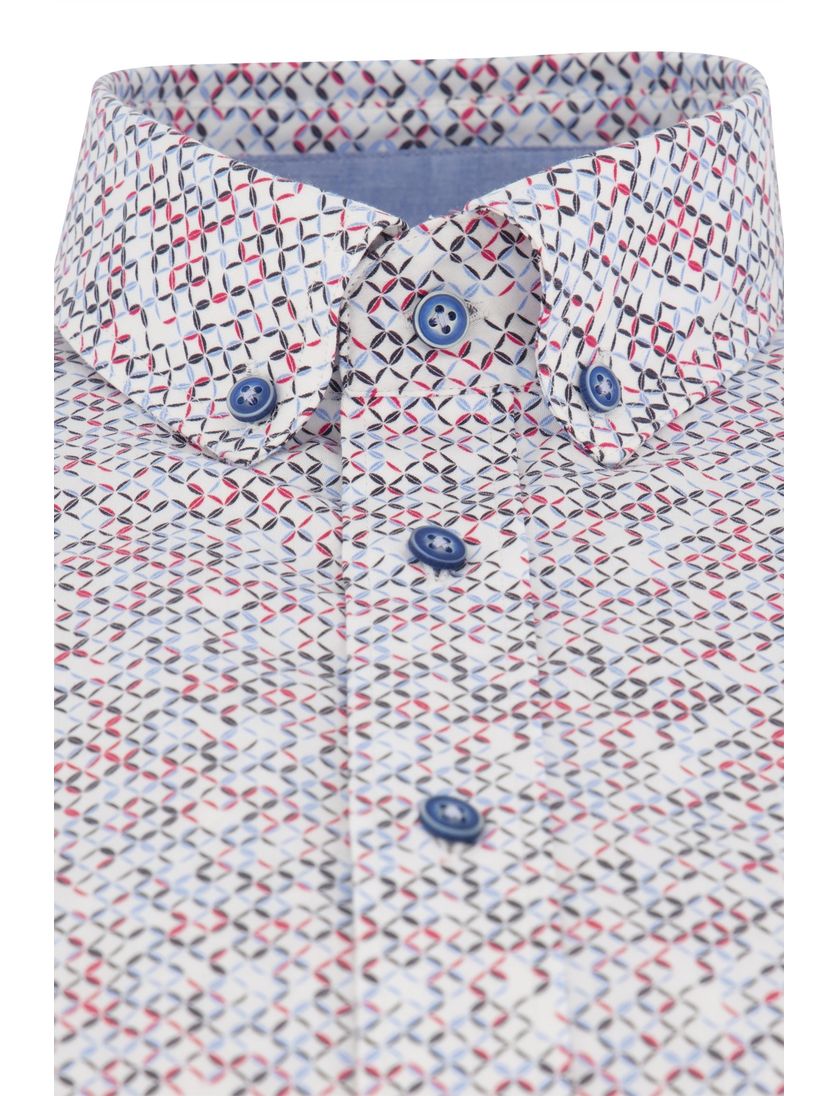 Giordano overhemd rood borstzak