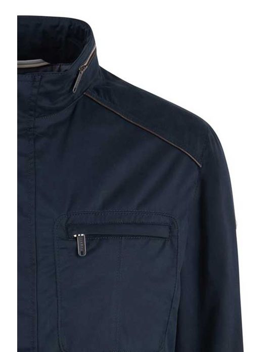 Bugatti jas donkerblauw effen