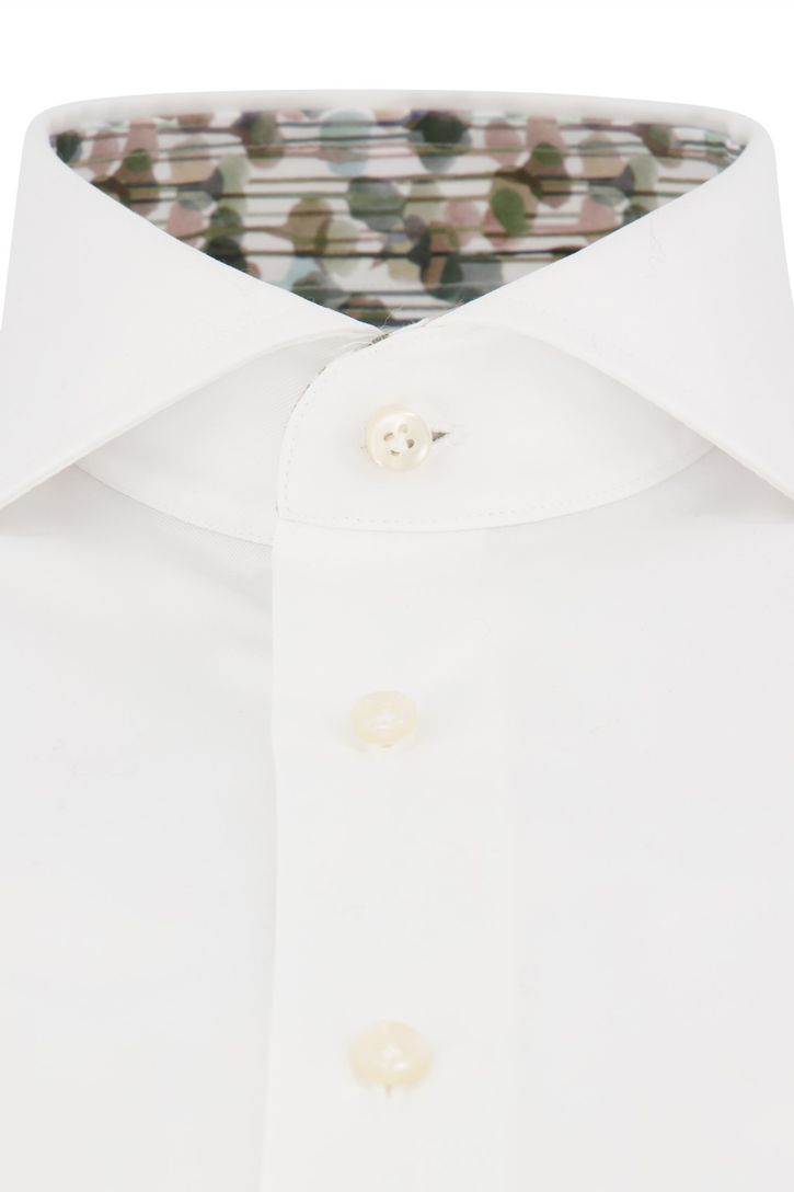 Thomas Maine zakelijk overhemd wit katoen normale fit