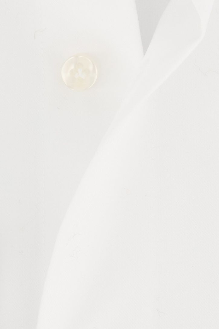 Thomas Maine zakelijk overhemd wit katoen normale fit