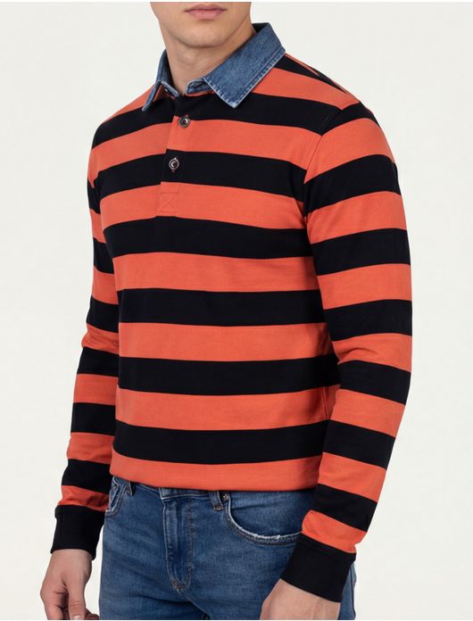 Baileys Rugby oranje gestreept