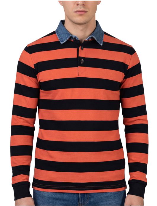 Baileys Rugby oranje gestreept