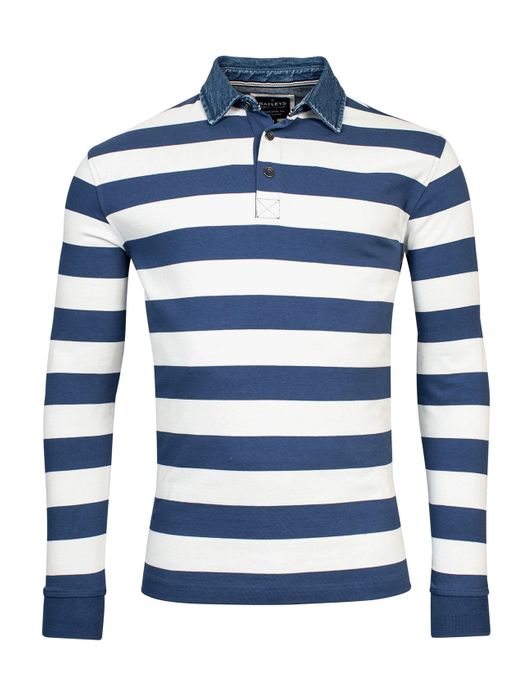 Baileys Rugby blauw streep