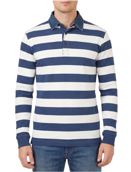 Baileys Rugby blauw streep