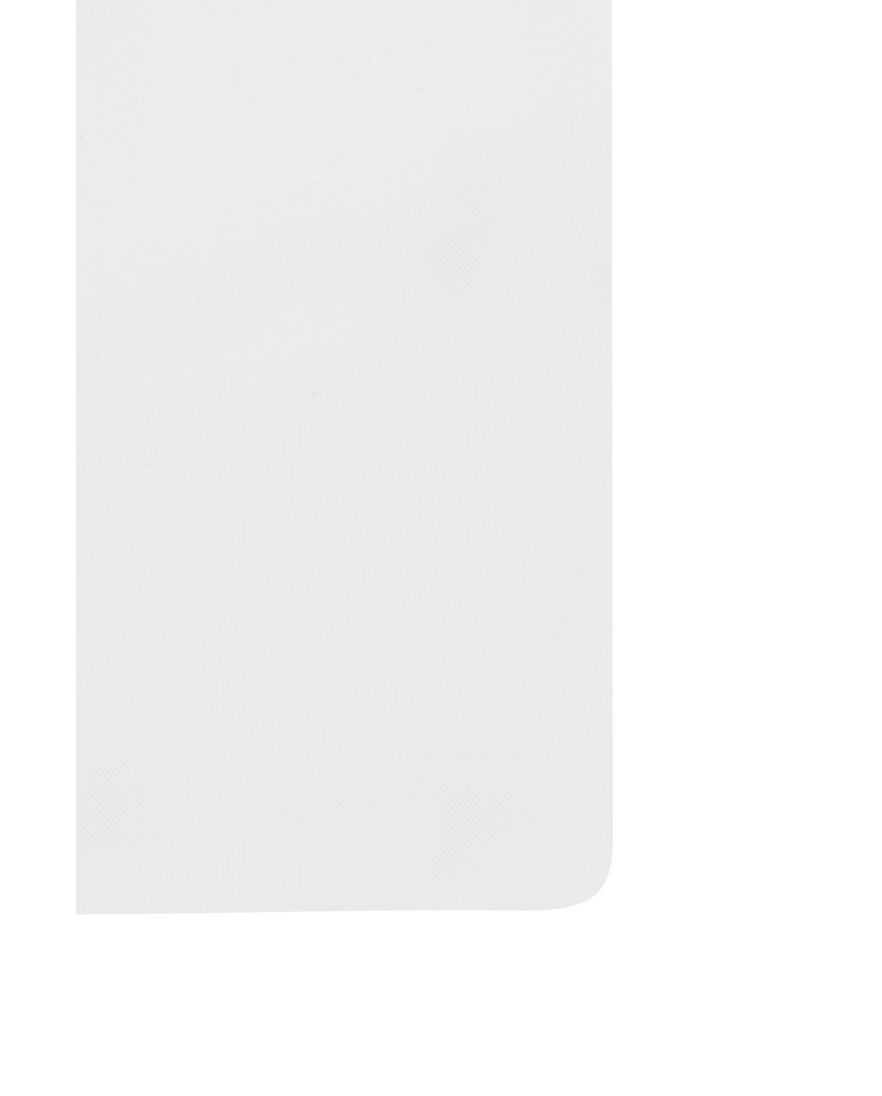 Thomas Maine overhemd mouwlengte 7 normale fit wit uni katoen