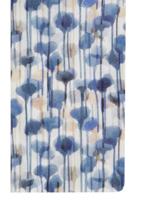 Thomas Maine overhemd blauw mouwlengte 7