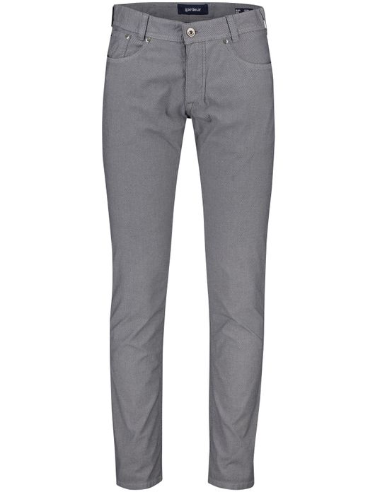 Gardeur broek 5-p grijs
