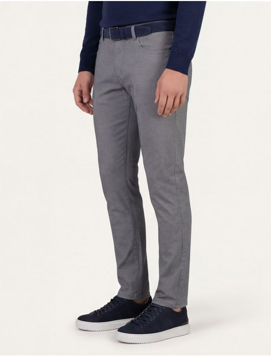 Gardeur broek 5-p grijs