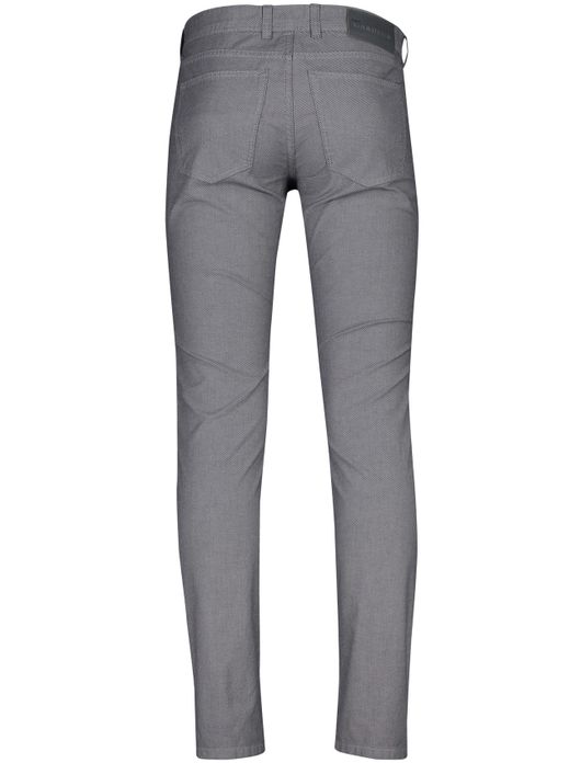 Gardeur broek 5-p grijs