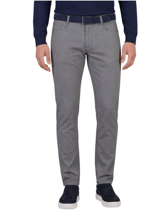 Gardeur broek 5-p grijs