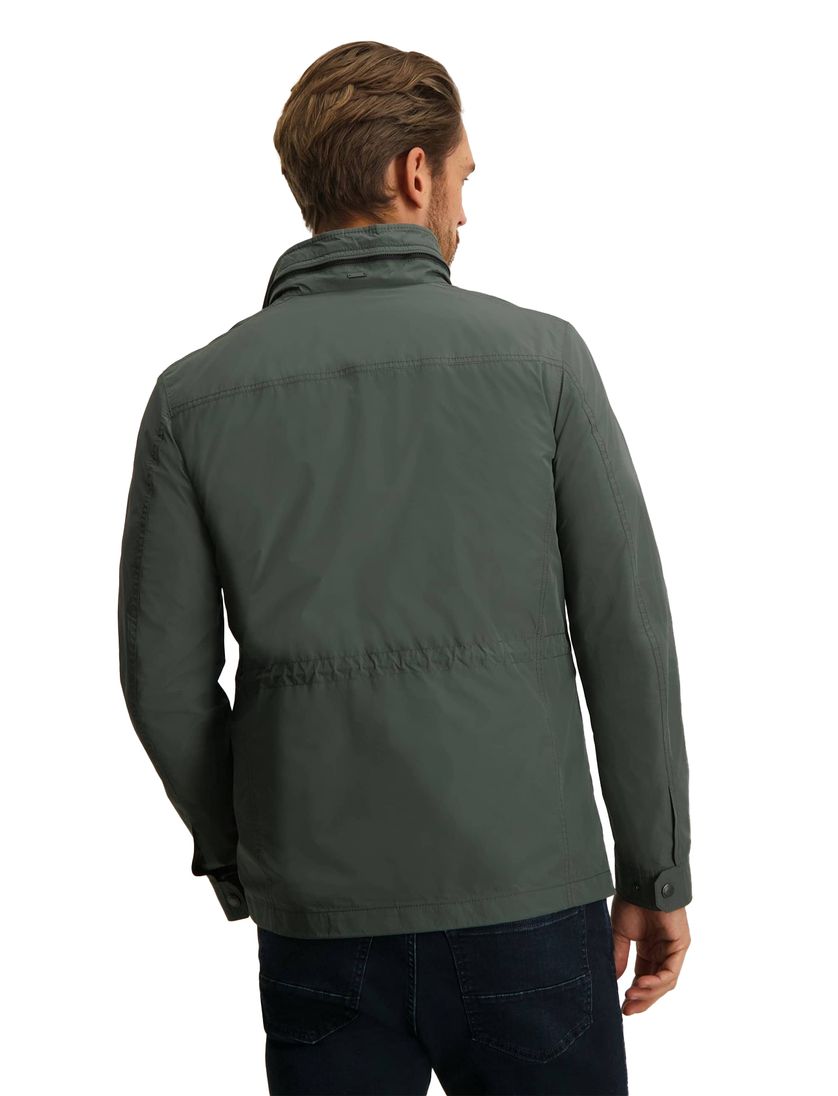 State of Art tussenjas donkergroen effen