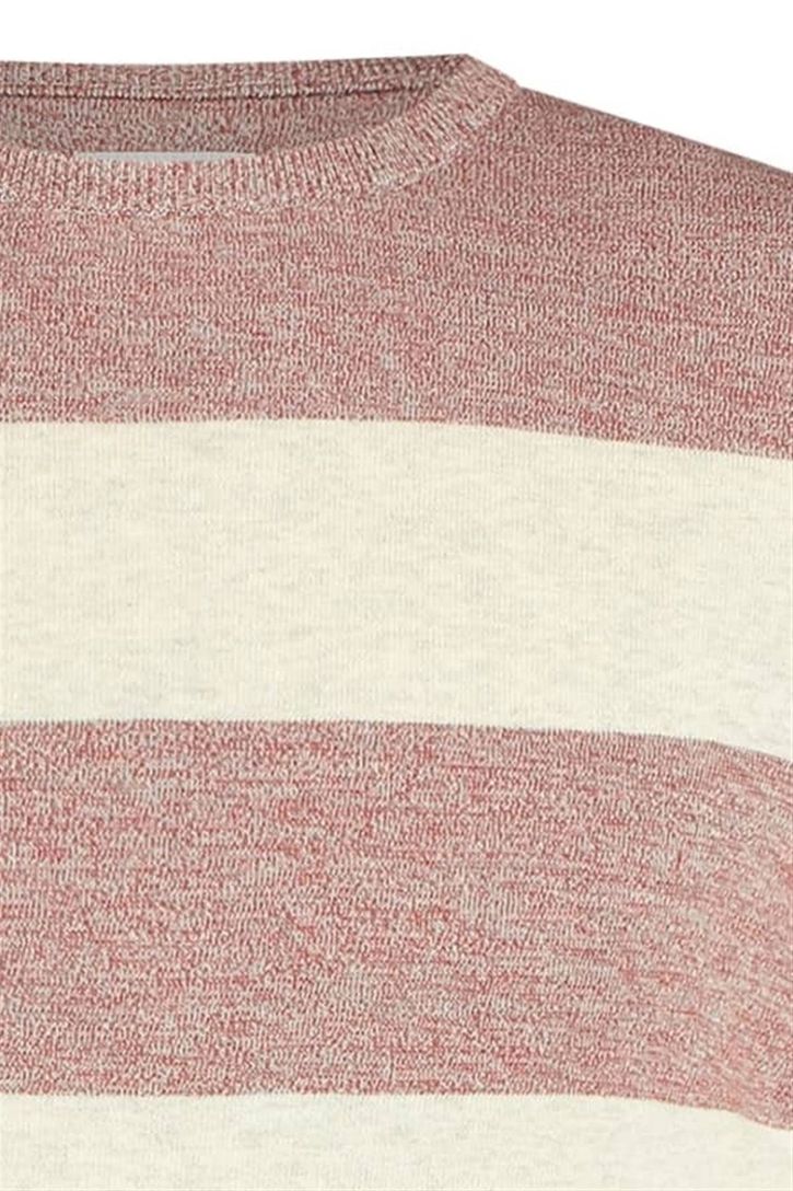 State of Art trui katoen beige gestreept