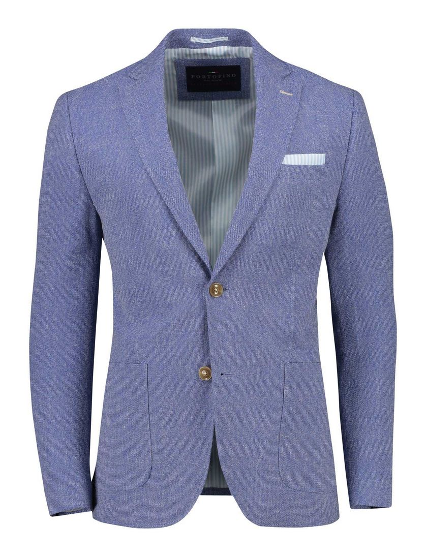 Portofino colbert blauw geruit