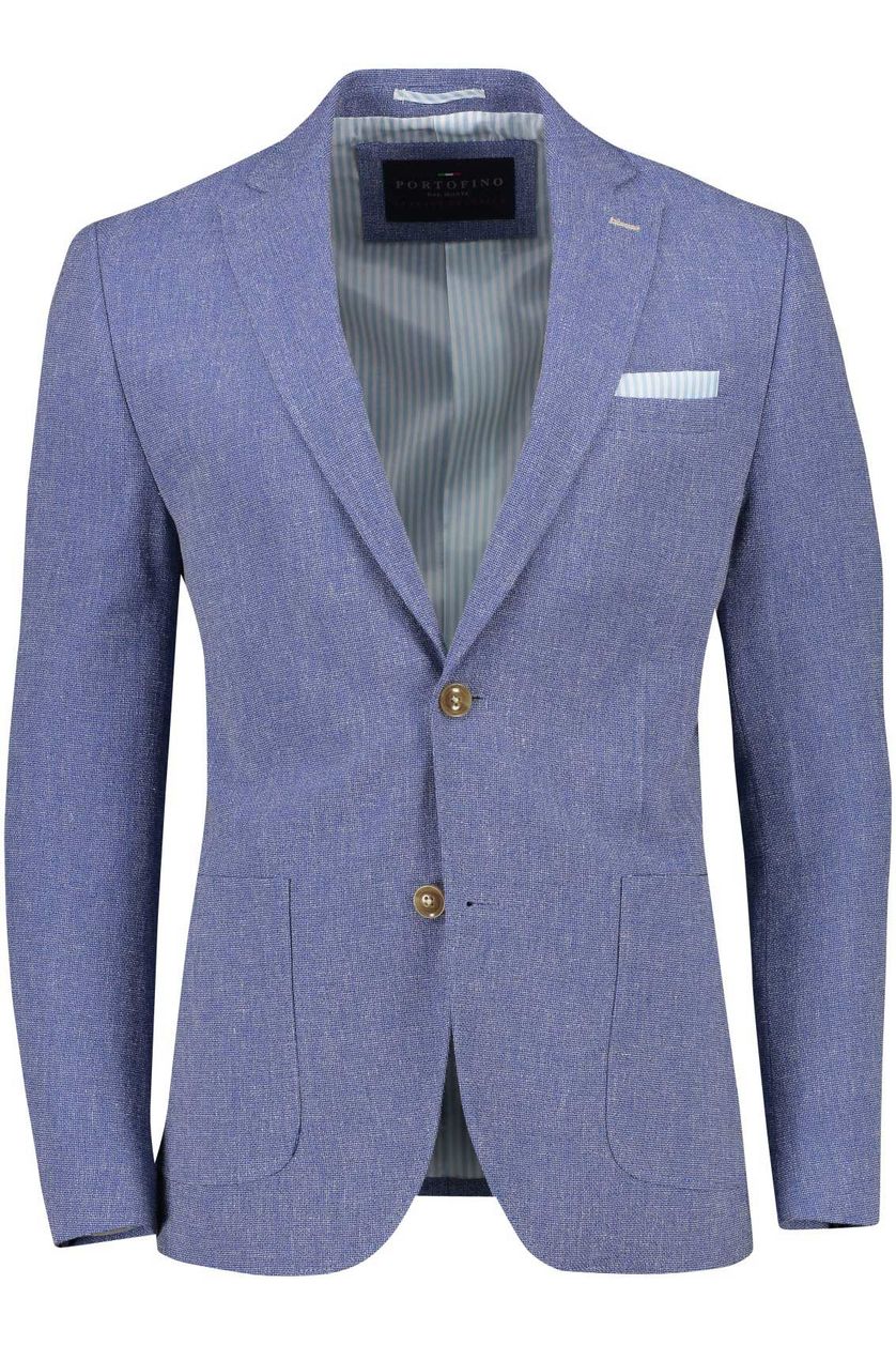 Portofino colbert blauw geruit