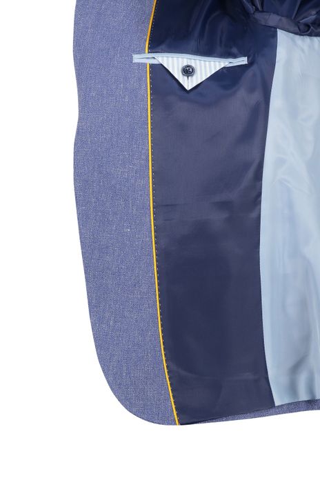 Portofino colbert blauw geruit