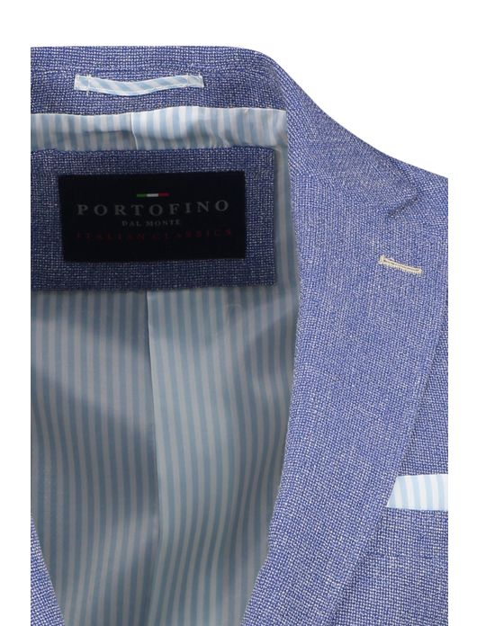 Portofino colbert blauw geruit