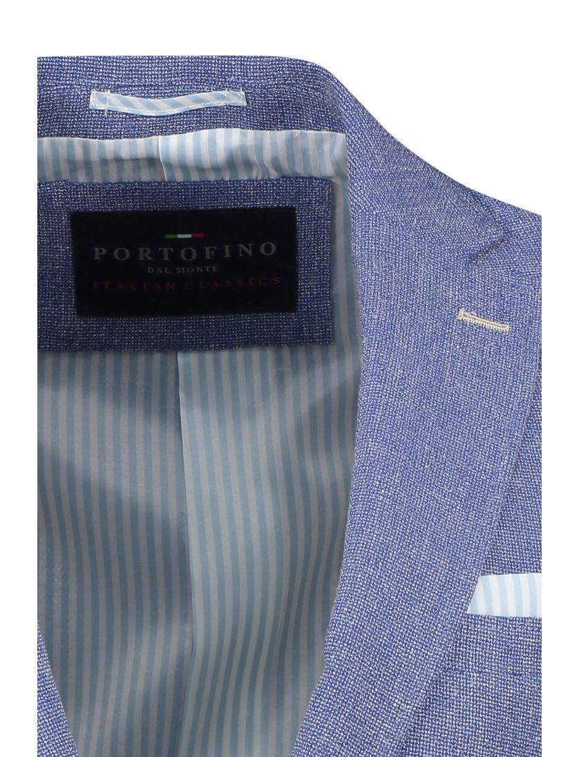 Portofino colbert blauw geruit