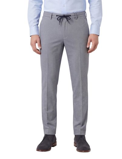 Portofino Portofino pantalon Turijn blauw touwsluiting