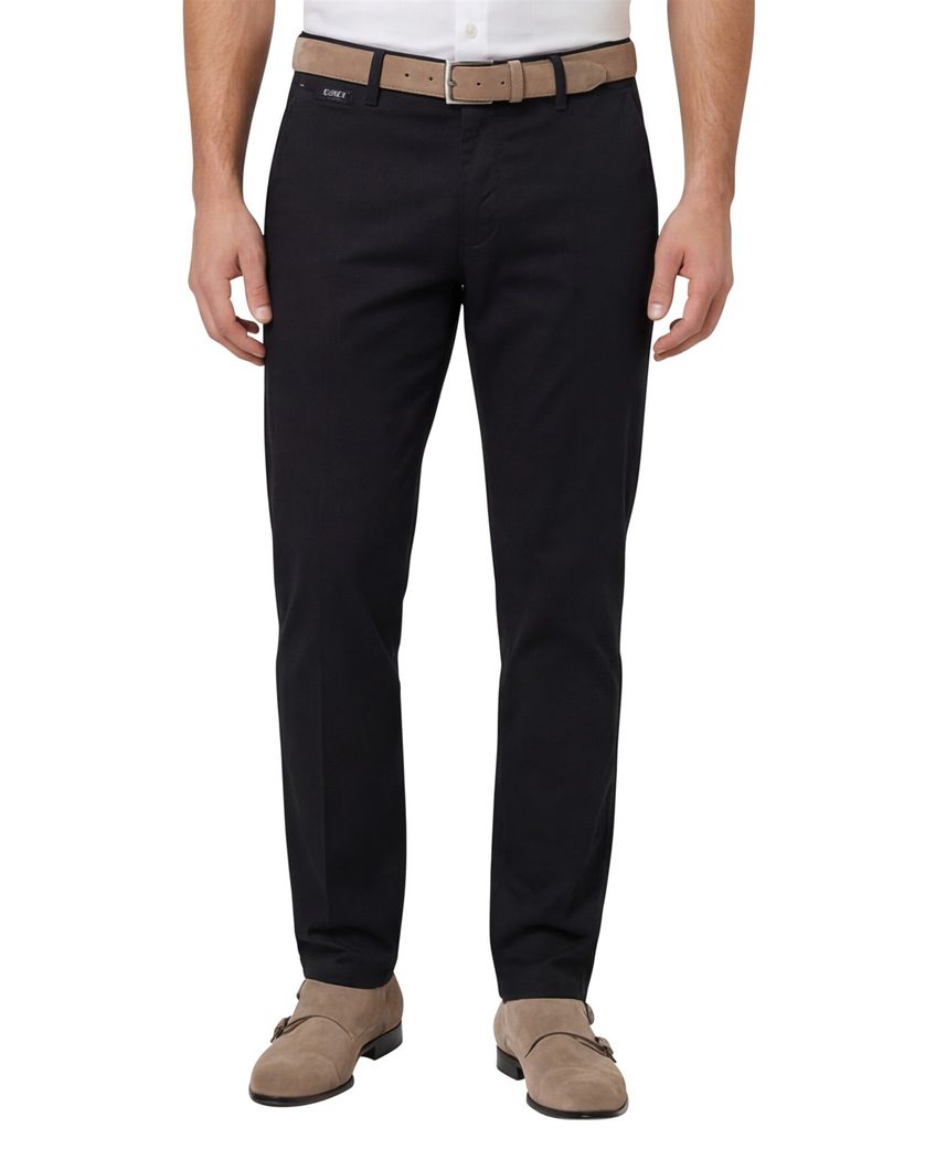 Eurex pantalon katoen jim donkerblauw chino