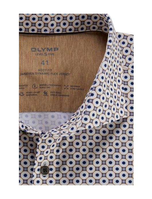 Olymp overhemd rondjes stippen