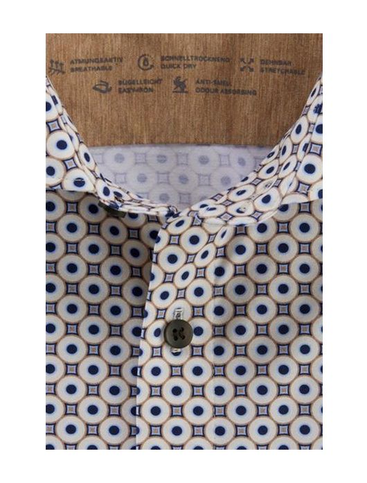 Olymp overhemd rondjes stippen