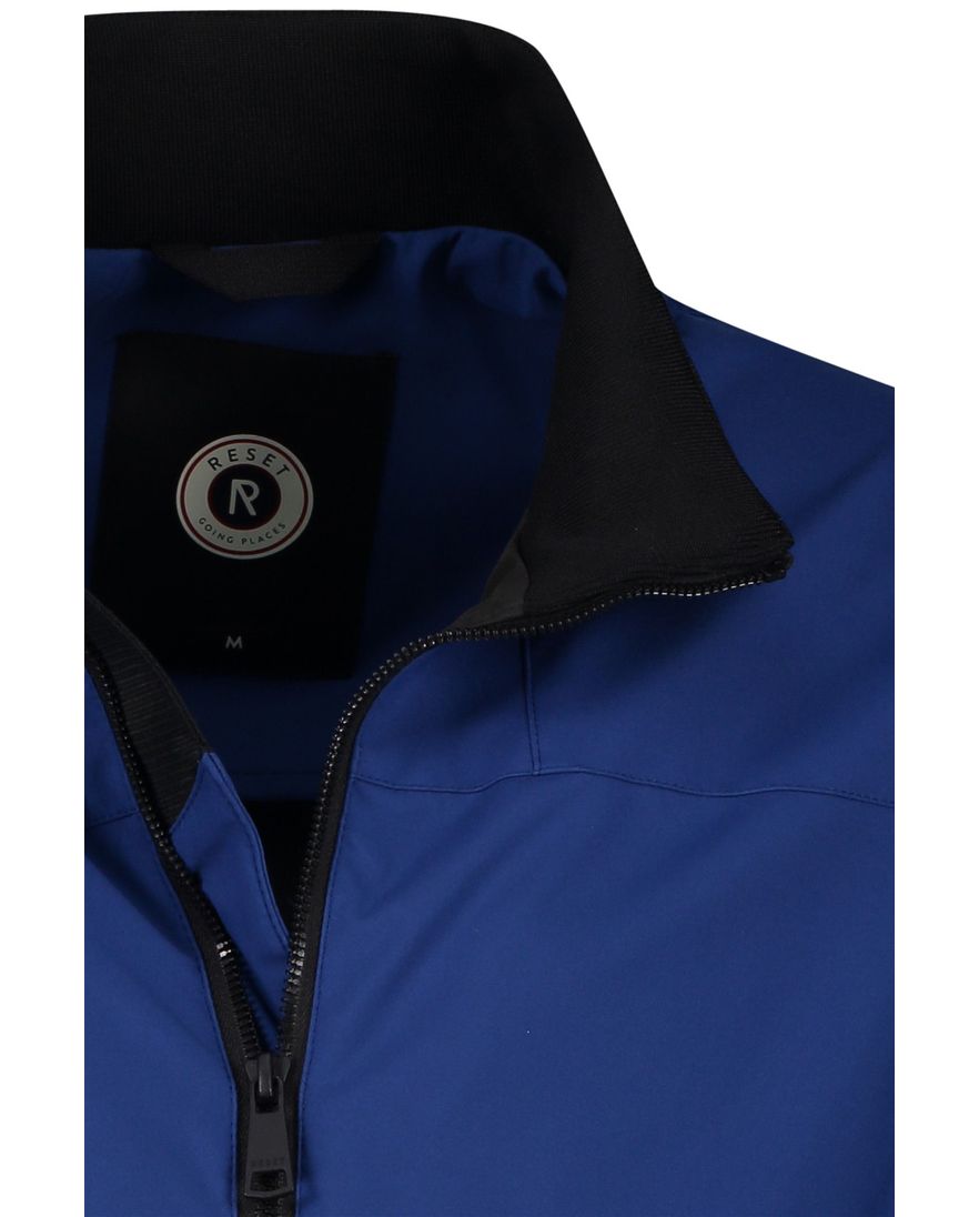 Reset tussenjas blauw Kingstom ritszakken normale fit