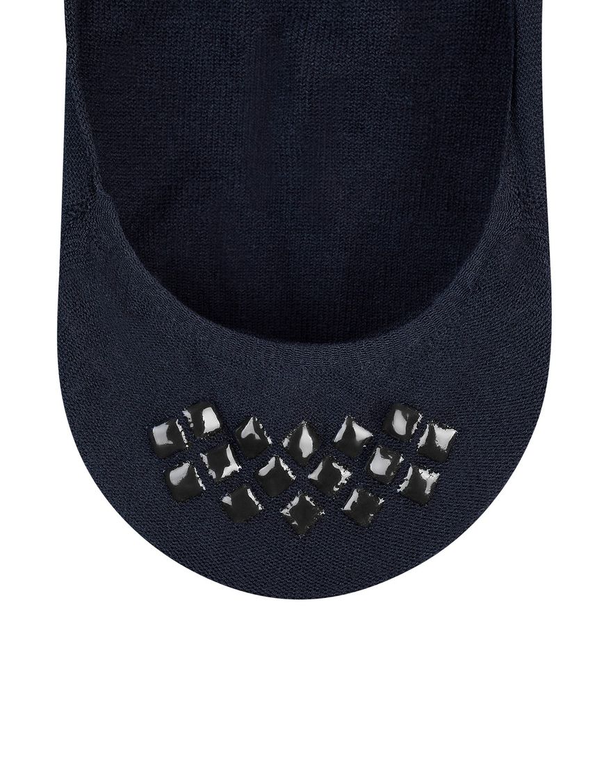 Falke navy kousenvoetjes katoen