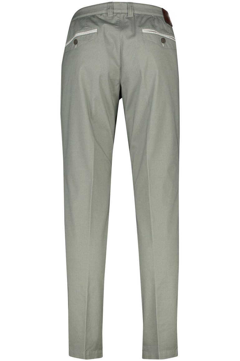 M.E.N.S. pantalon olijfgroen Meran wijde fit