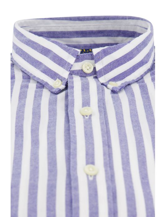 Polo Ralph Lauren overhemd blauw/wit gestreept