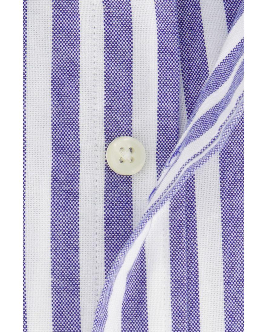 Polo Ralph Lauren overhemd slim fit blauw wit gestreept