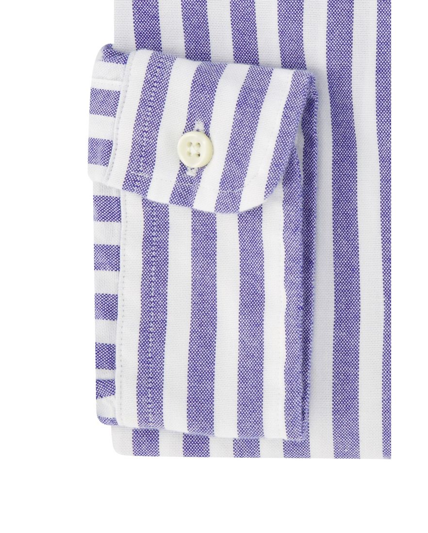 Polo Ralph Lauren overhemd slim fit blauw wit gestreept