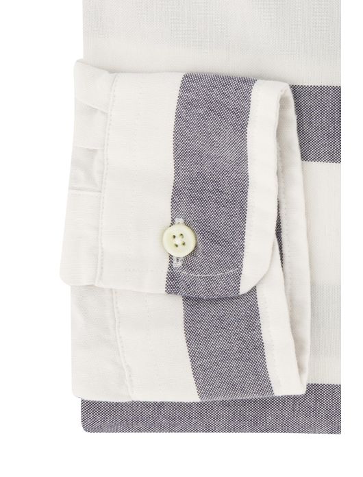 Polo Ralph Lauren overhemd grijs/wit gestreept