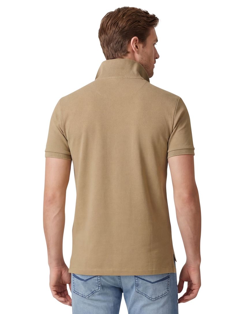 Polo Ralph Lauren polo camel big & tall 2-knoops normale fit katoen