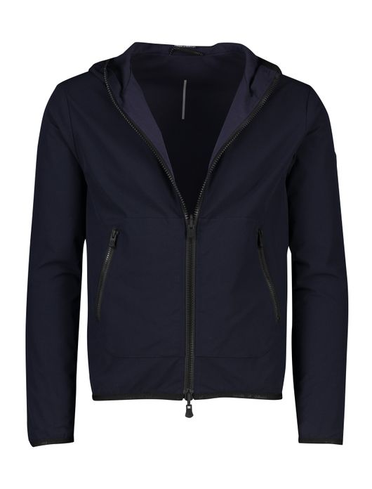 People of Shibuya jas donkerblauw effen